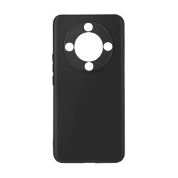 Silicone Case with Camera Shield for Huawei Honor X9A/Honor Magic5 Lite Black Silicone Case with Camera Shield for Huawei Honor X9A/Honor Magic5 Lite Black